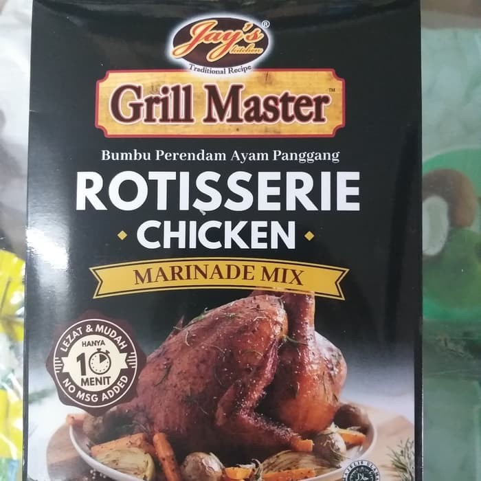 

JAYS grill master rotisserie chicken marinasi 30gr marinasi ayam