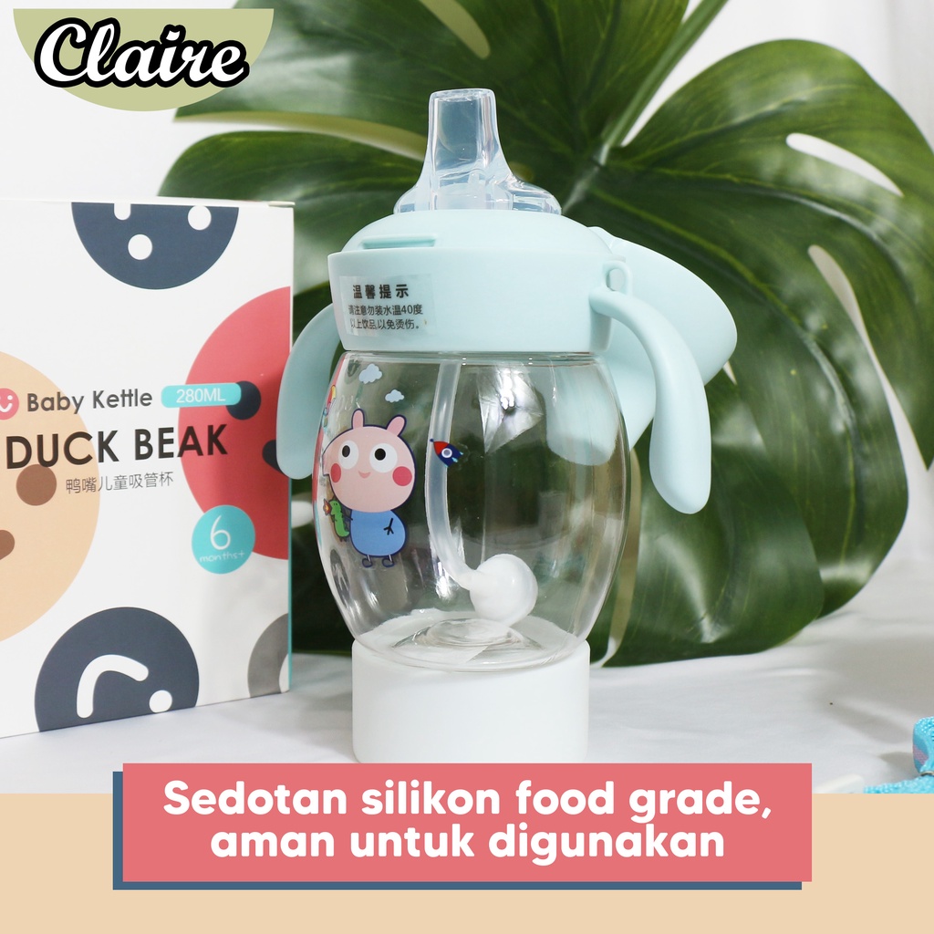 BOTOL MINUM BAYI 270ML / BOTOL MINUM BAYI DUA TANGAN / BOTOL MINUM TERBARU