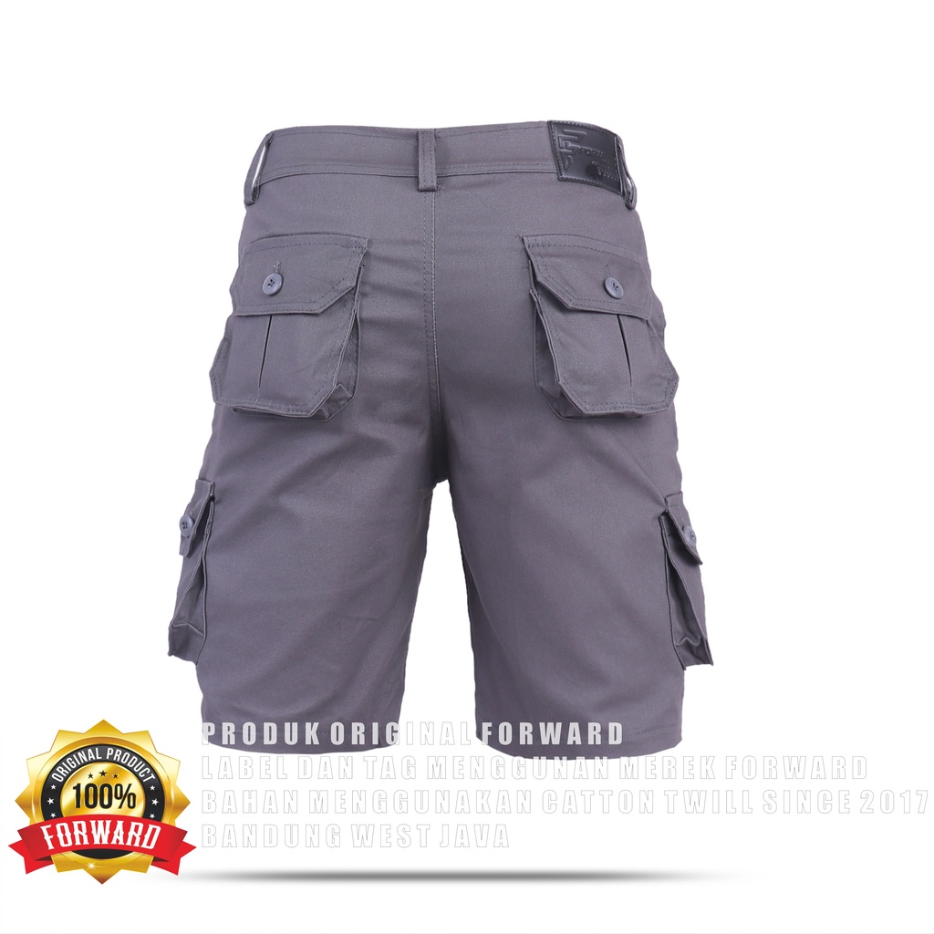 Forward System Celana Pendek Wofen Cargo Reguler Premium Lanzclothing