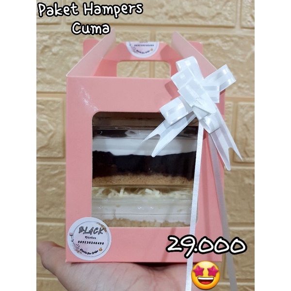 

Mini Hampers Mini Dessert Box ( isi 2 box )