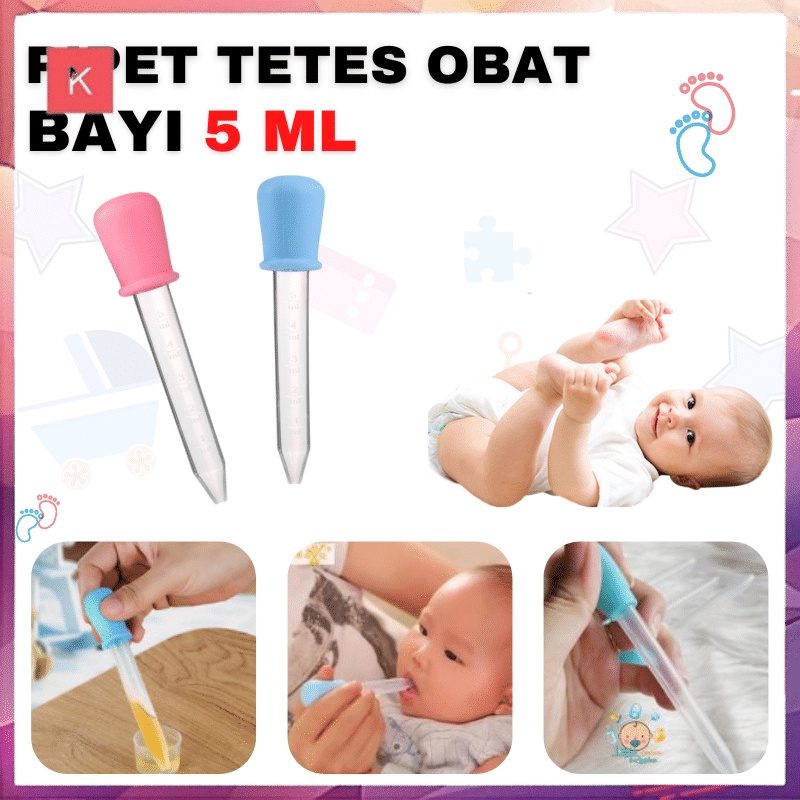 ANG PIPET TETES MINUMAN BAYI / SEDOTAN TETES SIZE 5ML OBAT ANAK