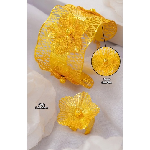 Perhiasan Set Mas Bangkok Lapis emas 24k ,99% mirip emas Asli,Termurah,Terbaru, Terupdate