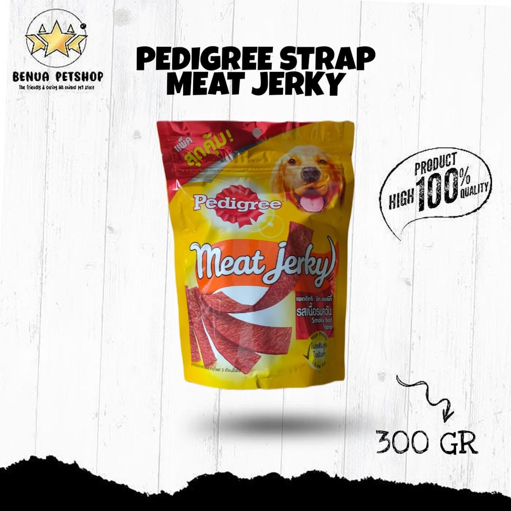 Makanan Snack Anjing Pedigree Meat Jerky all varian