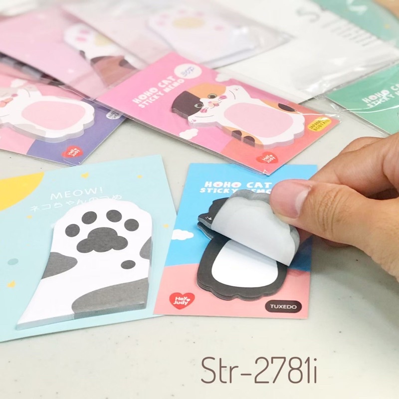 Sticky note animal stick it post it memo sticky note panda kucing