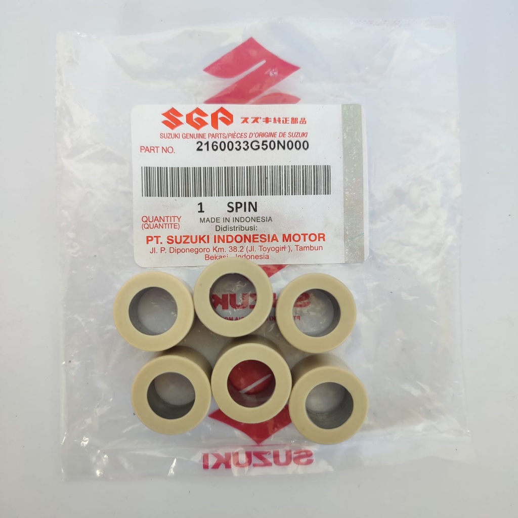 ROLLER SET SUZUKI SPIN 21650B33G50N000