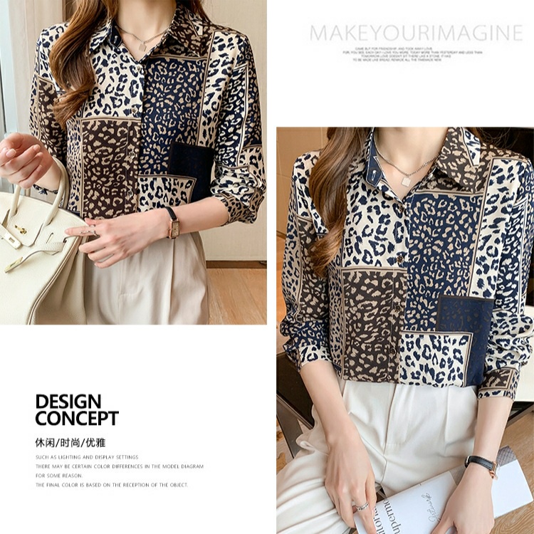 GROSIR FASHION 5852# leonita printed shirt FASHION WANITA three m threem 3m 3ms TM