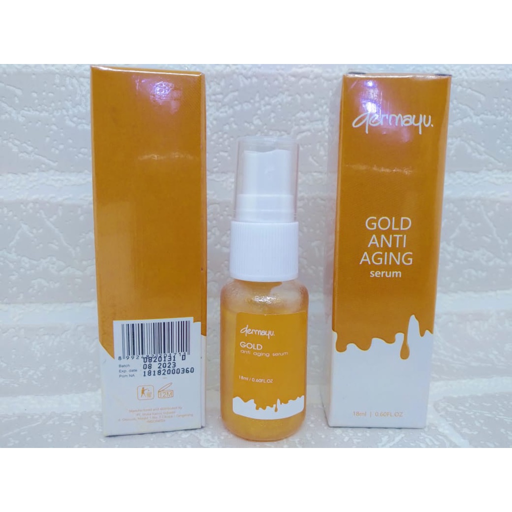 Takarai Anti Aging Serum Atasi Penuaan Dini Membantu Menjaga Kekencangan Elastisitas Kulit - 18ml Dermayu