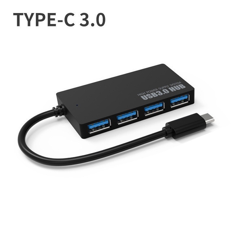 Tipe-c/usb 3.0 HUB HUB 4port USB 3.0 HUB 4-port Ultra Tipis USB 3.0 HUB Ekspanding