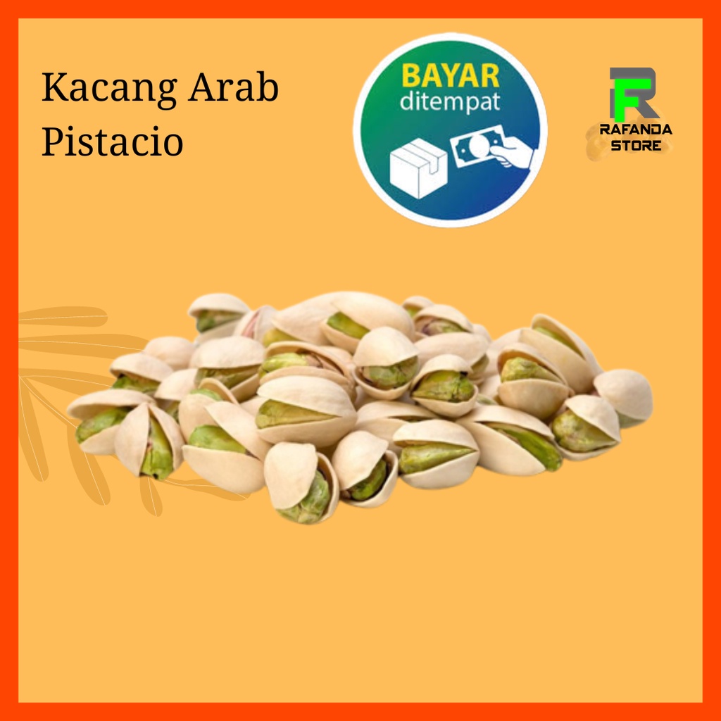 Pistacio Kacang Arab Fustuk Pistachio Kacang Ketawa 500 Gram / 1/2 Kg