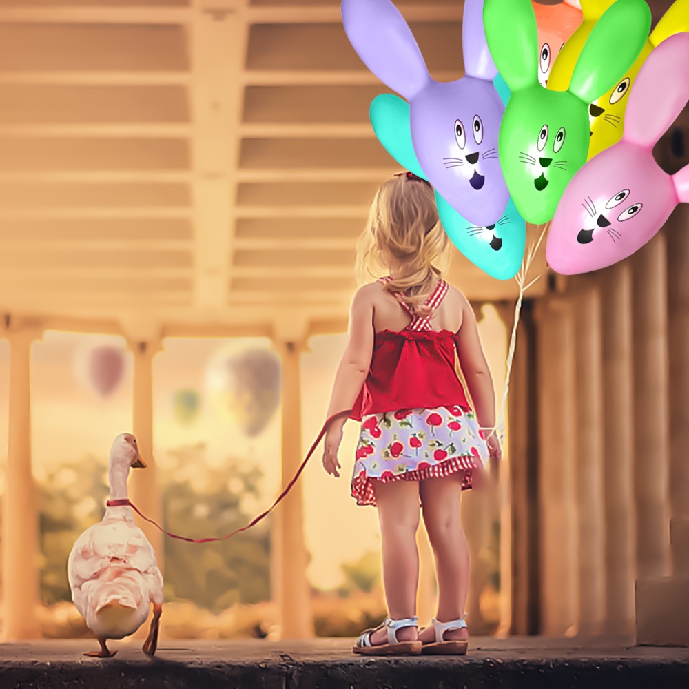 Menebal Besar Kelinci Kepala Balon Lucu Mainan Anak Masa Kini Ulang Tahun Suasana Ornamen Tiup Lateks Kartun Balon Keluarga Sekolah Festival Dekorasi Alat Peraga