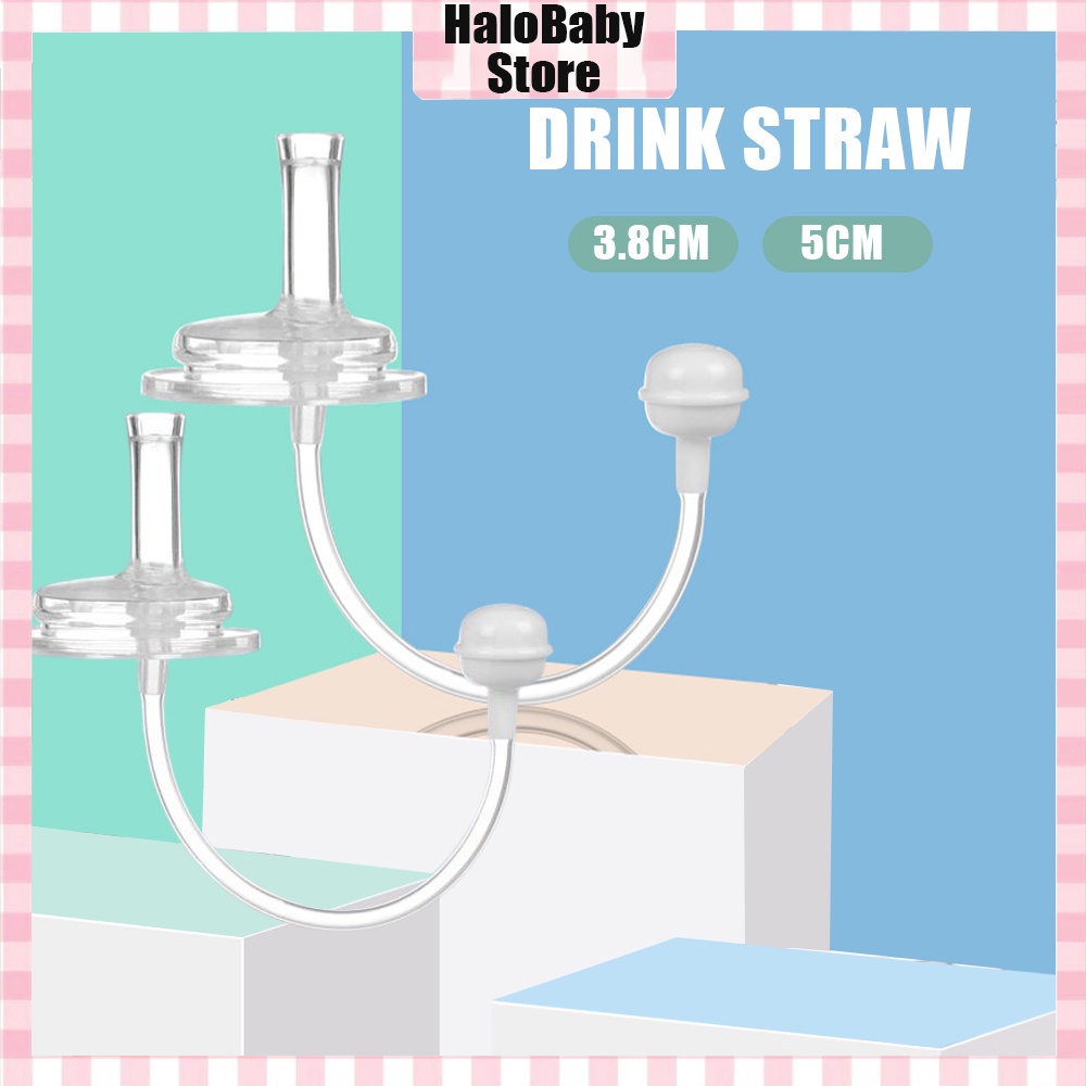 Halo Baby Sedotan Pengganti Nipple untuk botol susu/Straw Replacer/Sedotan Pemberat Botol Susu