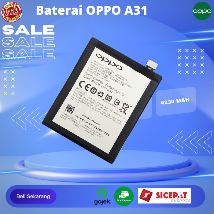 Baterai oppo a31 oem bergaransi