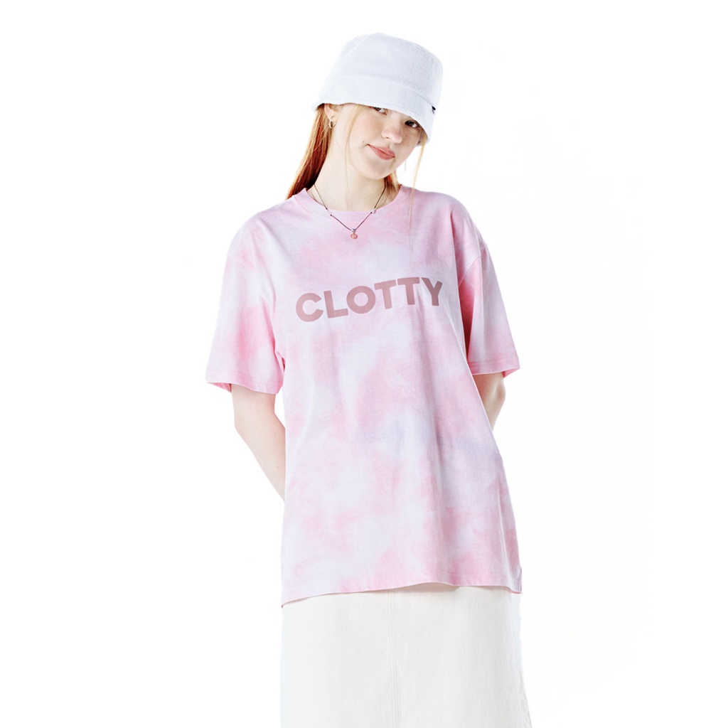 CLOTTY TSHIRT_TIE PINK
