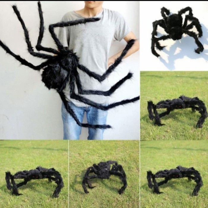 

HALLOWEEN LABA-LABA PUMPKIN LABU LABA SPIDER 30CM SKULL TENGKORAK