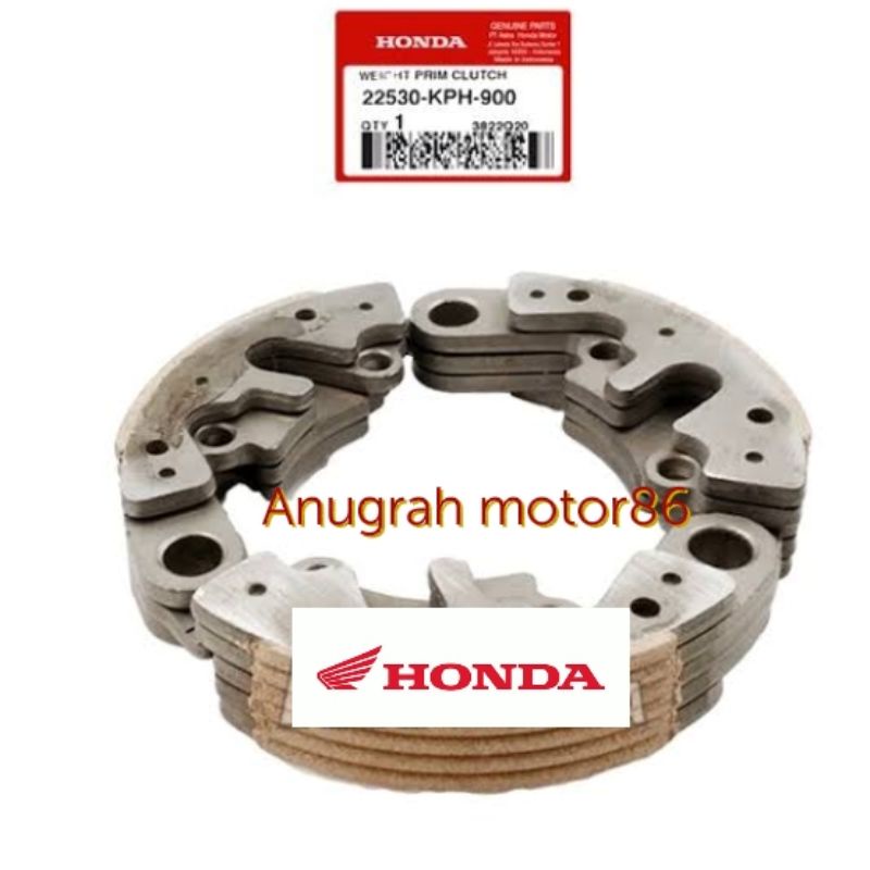 22530-KPH-900 kampas kopling ganda kharisma kirana blade supra x 125 lama batman helm in ori Honda A