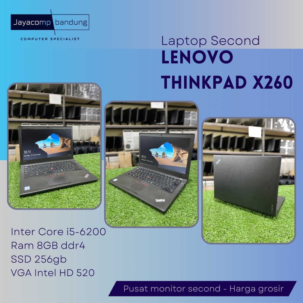 Laptop Lenovo ThinkPad X260 (i5-6200/4-8gb/256-512gb)