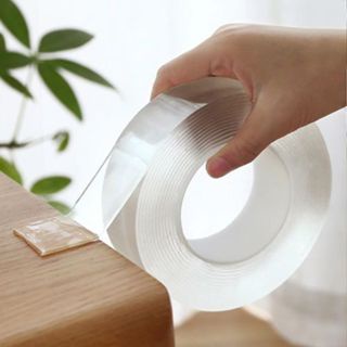 Sgmshop Nano 30mm x 1m Double Tape Bening Tahan Air Acrylic Washable Isolatip Bening