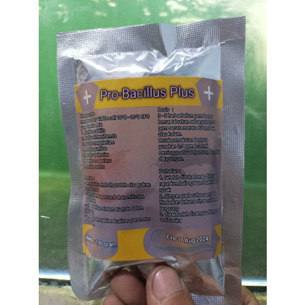 Probiotik Bacillus plus 100gram/Bacilus plus probiotic/bacilus plus