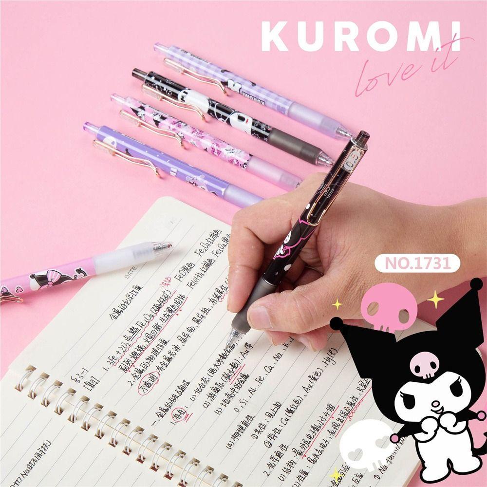 Nanas 6 Pcs Roller Ball Pen Perlengkapan Kantor Sekolah Indah Alat Tulis Gadis Press Pena Netral