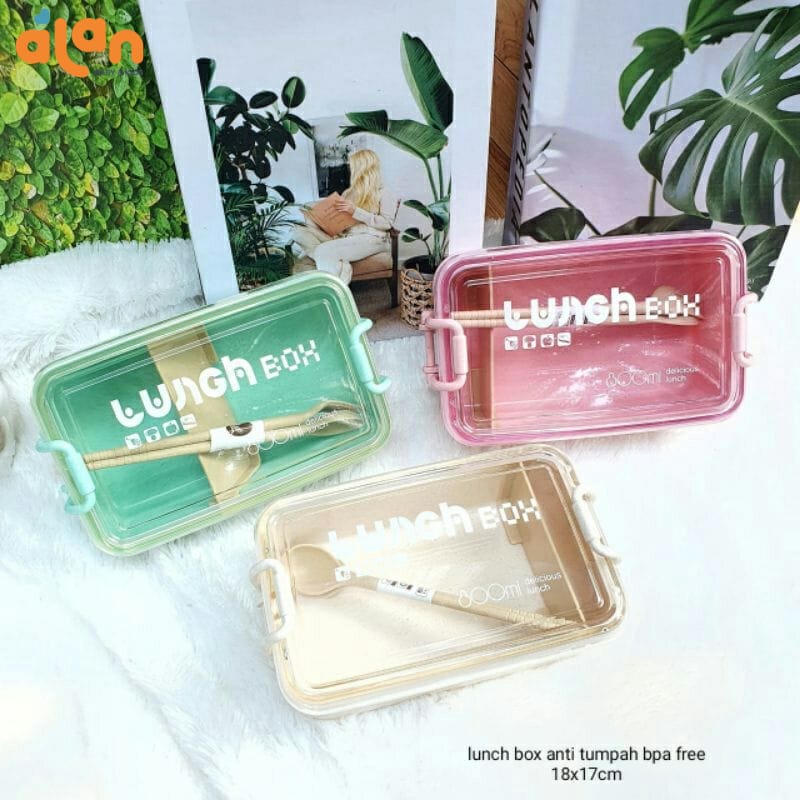 Lunch Box Motif Random WRN336 - Tempat Makan