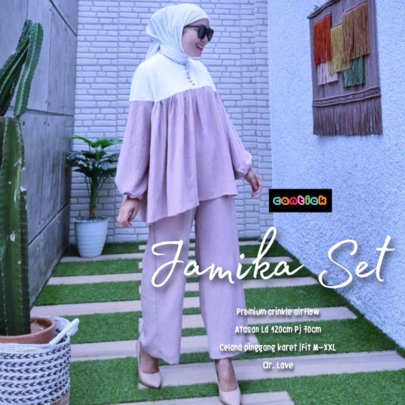 JAMIKA SET BAJU WANITA TERBARU