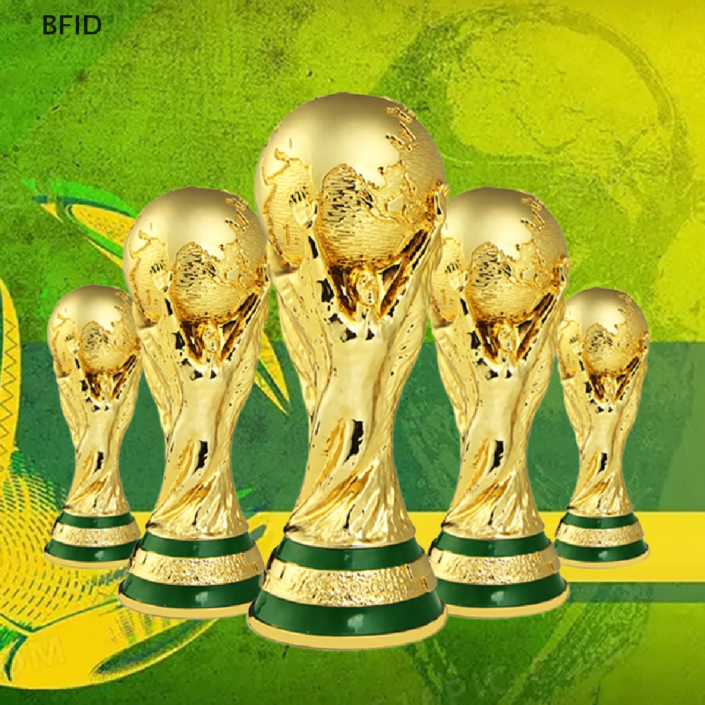 [BFID] Piala Sepak Bola Piala Dunia Replika Resin Model Piala Kipas Sepak Bola Hadiah Souvenir [ID]