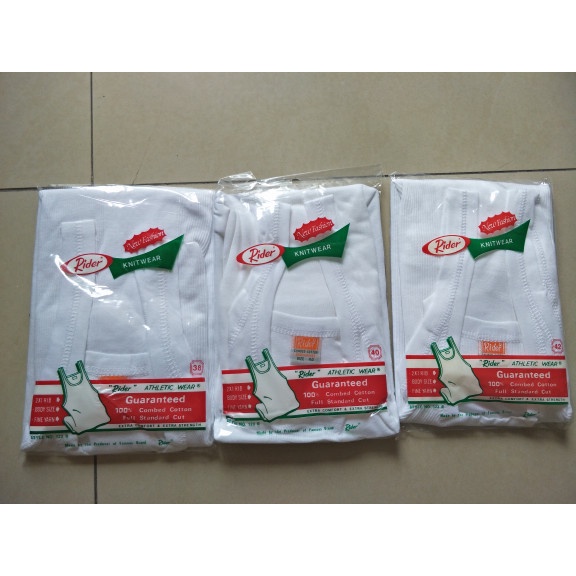 Kaos Dalam Kaos Dalam Pria Tangan Buntung - Singlet Rider Sz 38, 40, 42 Ori