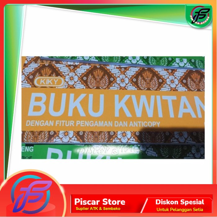 

Buku Kwitansi kiky Besar 50 Lembar ANTI COPY