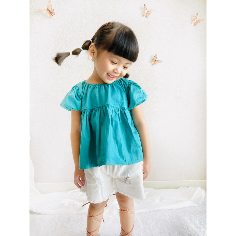 Anjani Top 1-4 Tahun Atasan Pop Lucu Blouse Fashion Anak Perempuan CBKS SNB