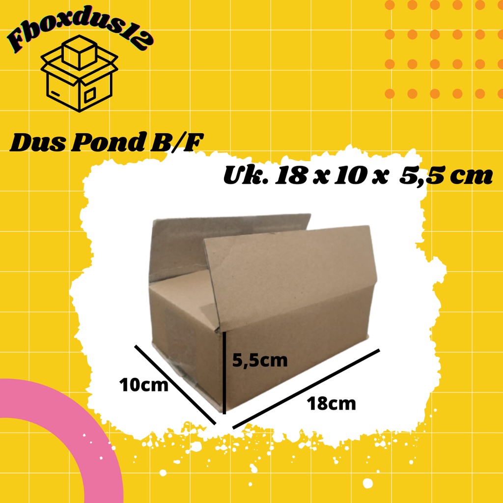

Dus Packing/Kardus Box/Kemasan Hampers 18x10x5,5cm KMK125 Polos ( MINIMAL ORDER 15 PCS )