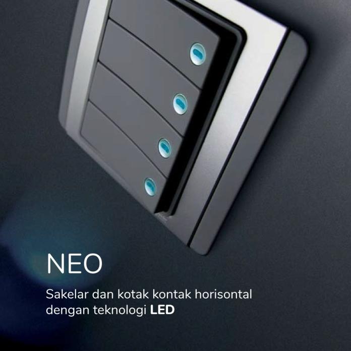 Schneider Electric Neo Saklar 1 Gang 20A Led E3031Hd20_Ebgs Terlariss 