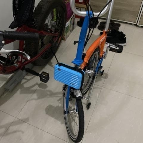 +%+%+%] Tas Sepeda Luggage Koper mini Front Block Sepeda Lipat Folding Bike
