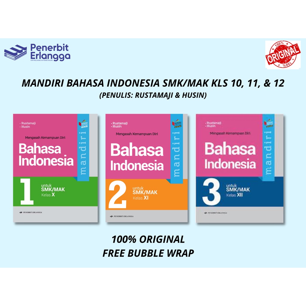 Jual MANDIRI B. INDONESIA SMK KELAS 10 11 12 KD17 | Shopee Indonesia