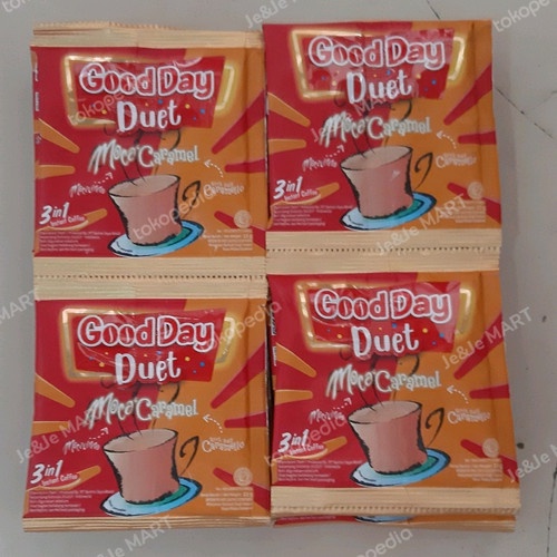 

GOOD DAY DUET MOCA CARAMEL 10 SACHET AYES TOSERBA