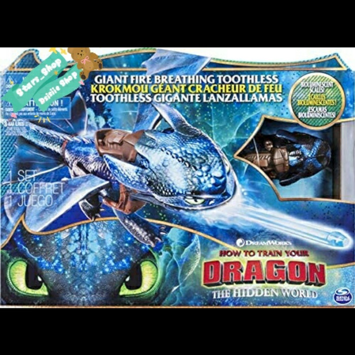 How To Train Your Dragon The Hidden World Bioluminescent Ori / Mainan