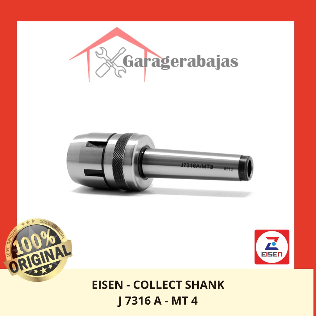 EISEN / COLLET SHANK / J 7316 A - MT 4 / COLLET SHANK J 7316 A- MT 4