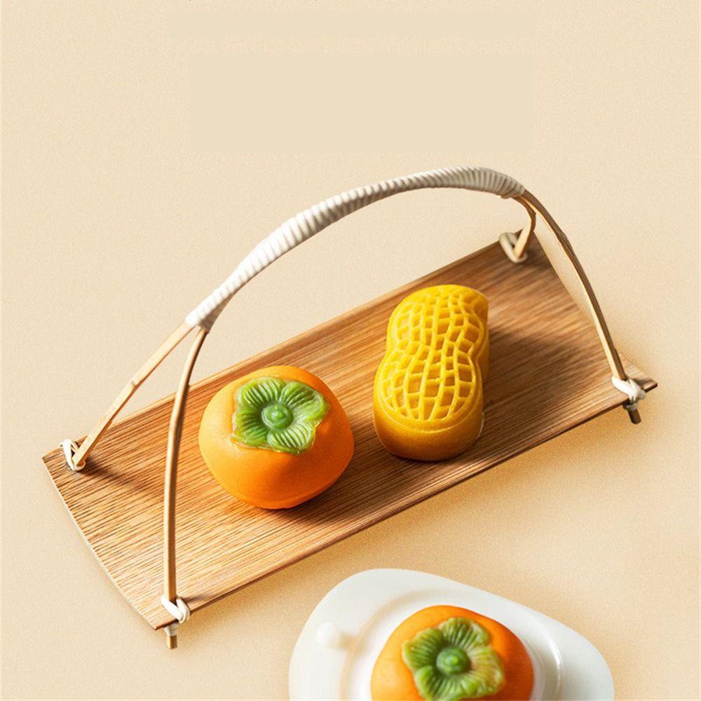 Preva Cetakan Mooncake Dekorasi Kue Mid-autumn Bentuk Kacang Untuk Baking Bean Home Kitchen Emboss Mold