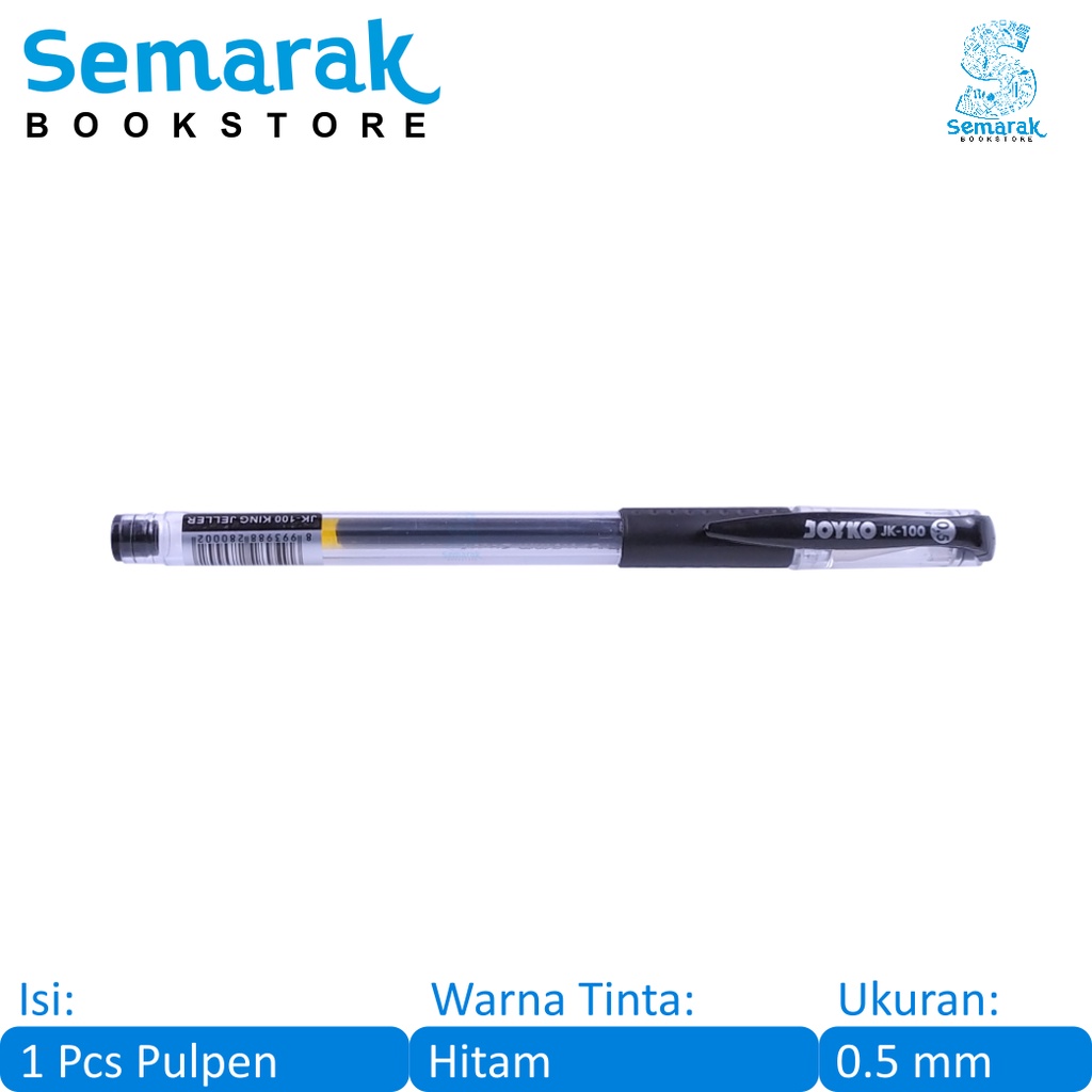 

Joyko JK-100 Pena Jel Tahan Air 0.5 - Hitam
