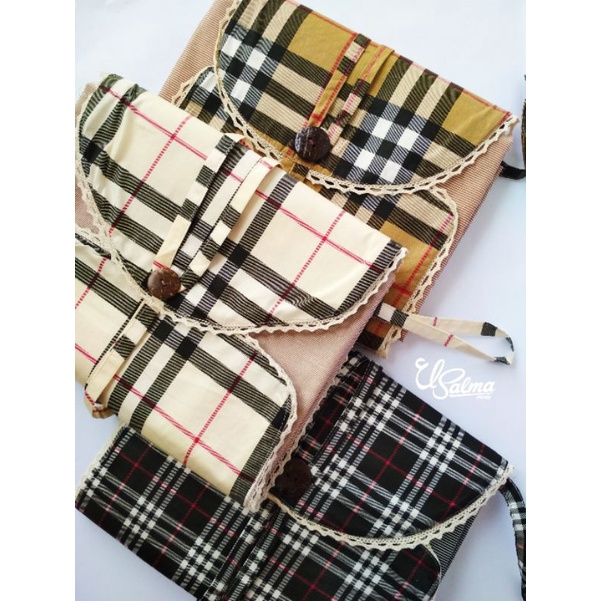 MUKENA DEWASA AMANI - KOTAK NAVY