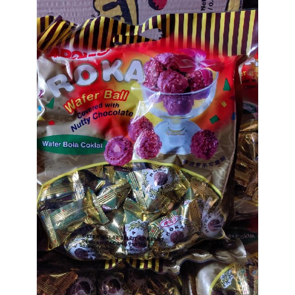 

Apollo ROKA chocolate kemasan bag isi 70