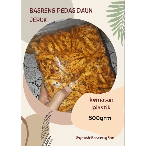 

grosir basreng viral pedas daun jeruk 500gr
