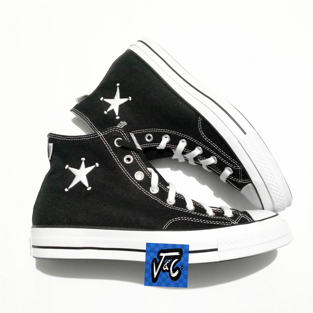 Converse Chuck 70 70s x STUSSY Stüssy Embroidered Signature Star Logo