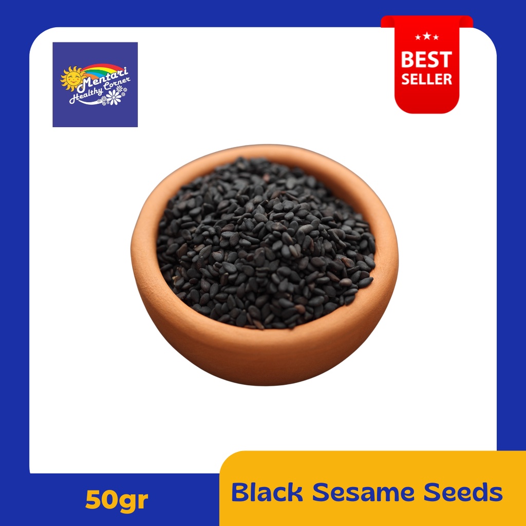 Wijen Hitam 50gr / Black Sesame Seed 50gr