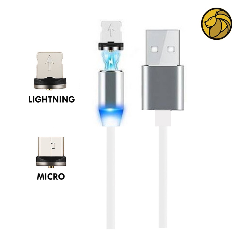 kabel Data Magnetic Lightning Fast Charging 2A Micro Android