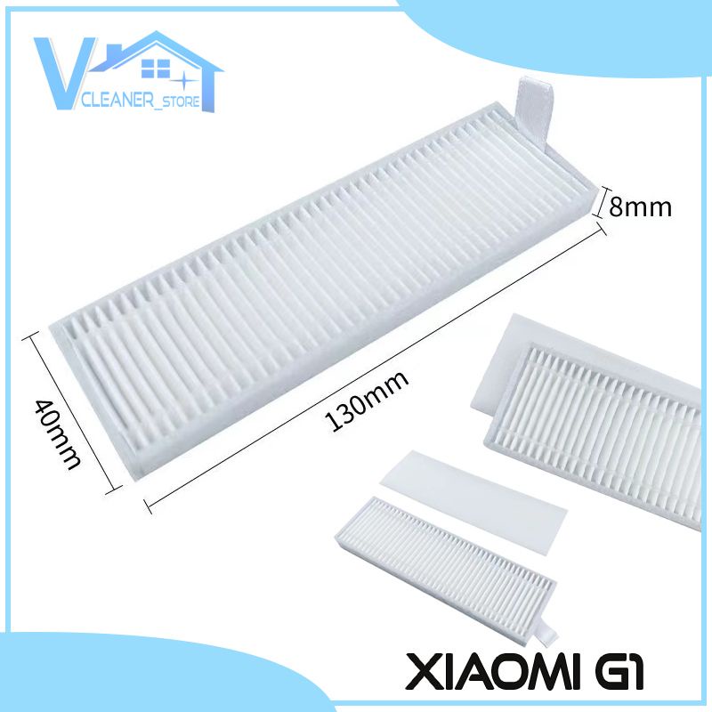 For Pengganti Robot Mijia Vaccum Cleaner Essential G1/MJSTG1 Side brush Refil Filter main brush Mop cloth Kain pel Xiaomi G1