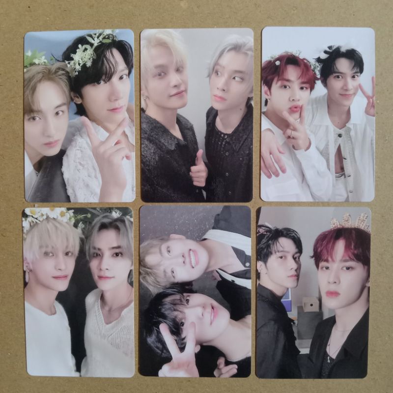 [ Ready ] photocard unit wayv sg season greetings 2023 winwin hendery ten pc set greeting official M