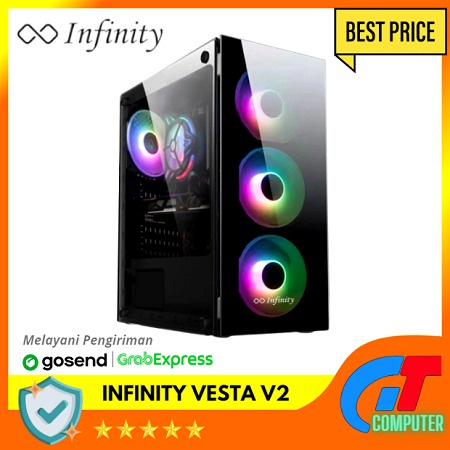 PC Gaming Intel i3 12100F Generasi 12 / GT 1030 2GB DDR5 / DDR 8GB / SSD 128GB