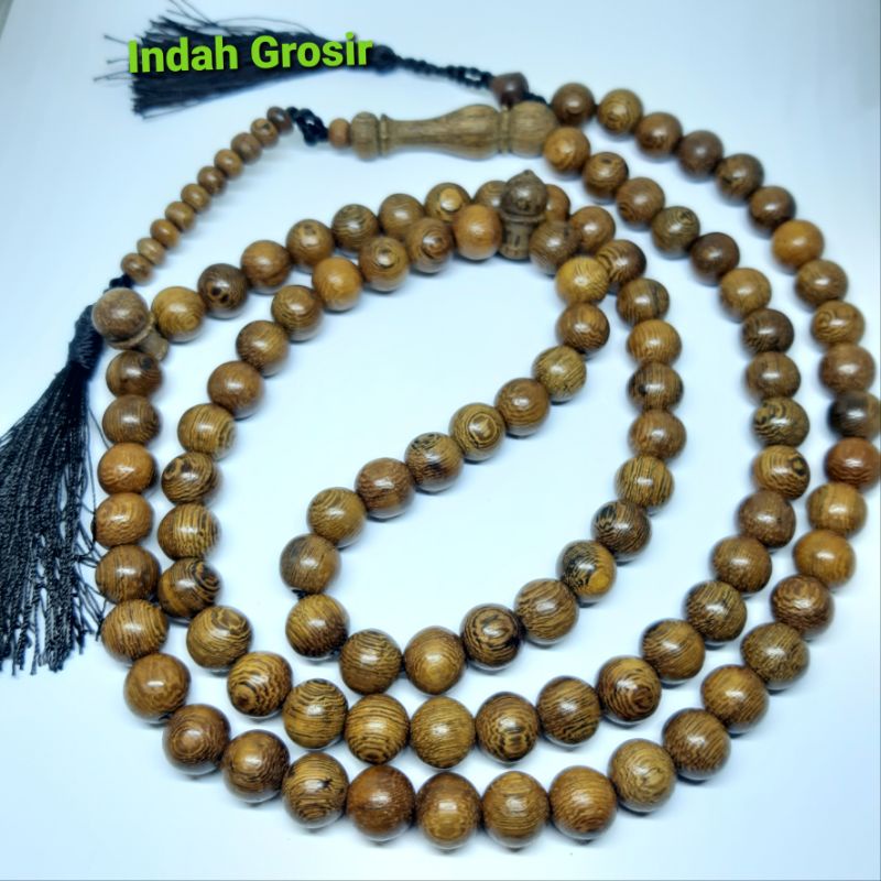 TASBIH KAYU GALIH KELOR 10MM 99BUTIR 100% ORIGINAL