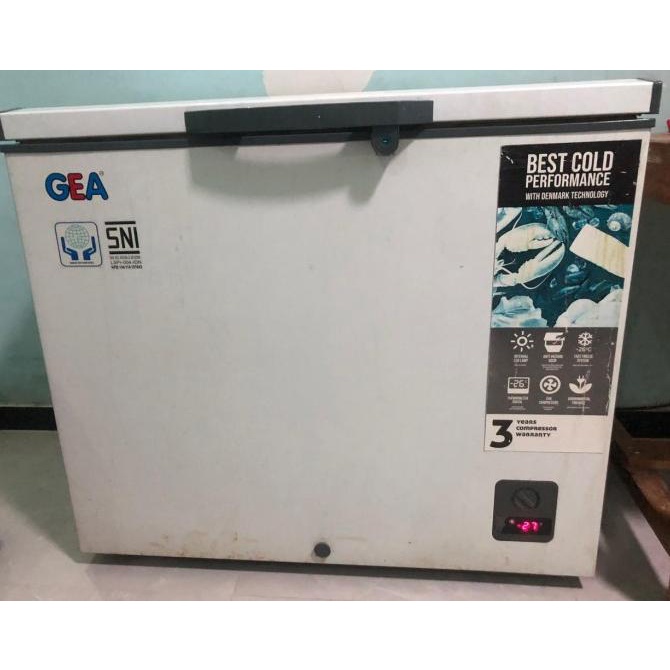 Jual freezer rsa 200 liter bekas mulus Shopee Indonesia