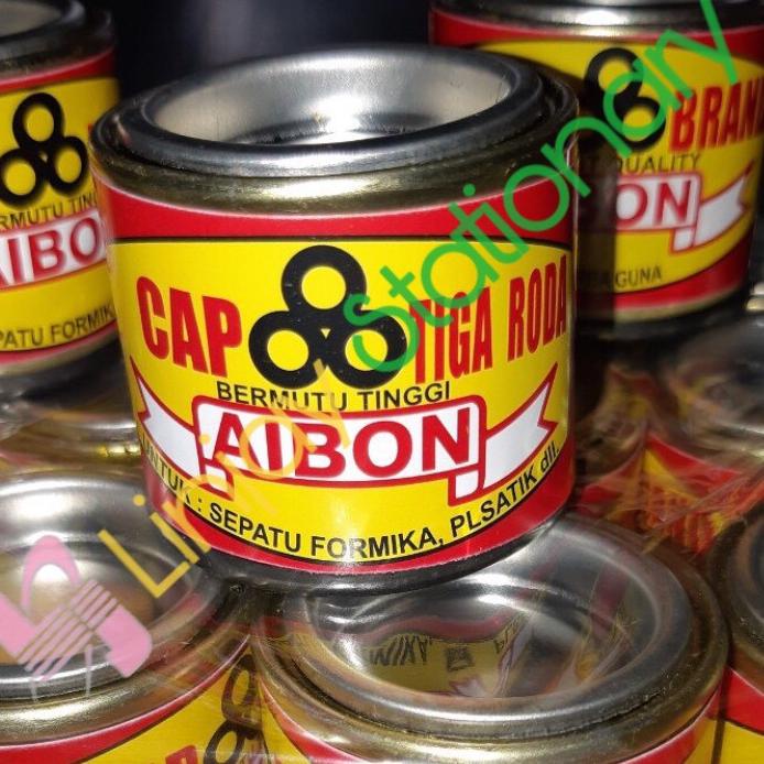 Banyak Dicari (ISI 12) Lem Aibon TIGA RODA - Lem Aibon Kaleng Kecil - Lem Aibon MINI
